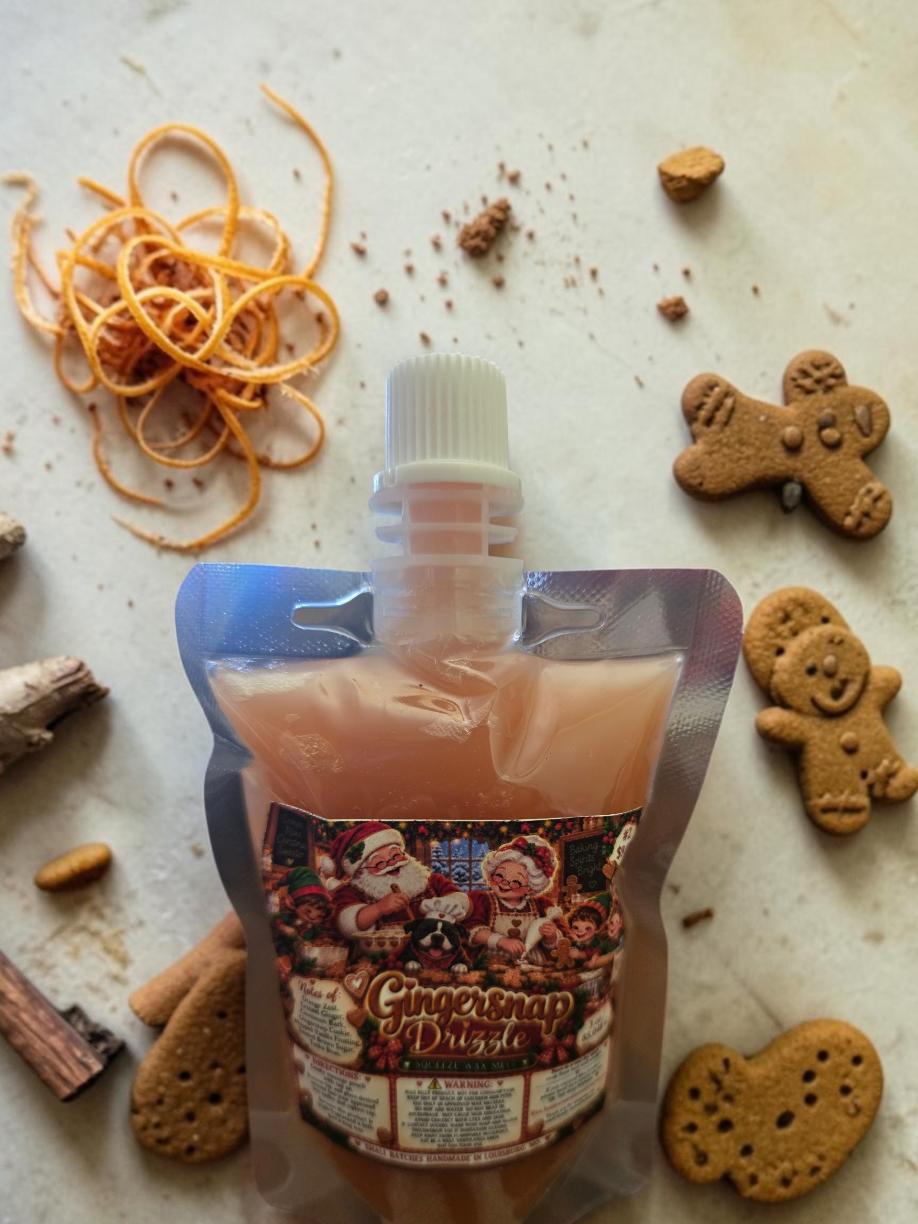 Gingersnap Drizzle Triple Fragranced Squeeze Wax Melt 3 oz