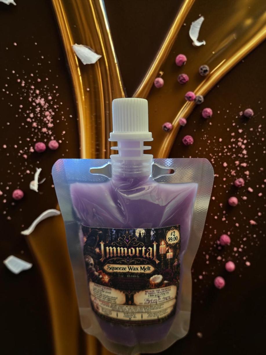 Immortal Triple Fragranced Squeeze Wax Melt 3 oz.