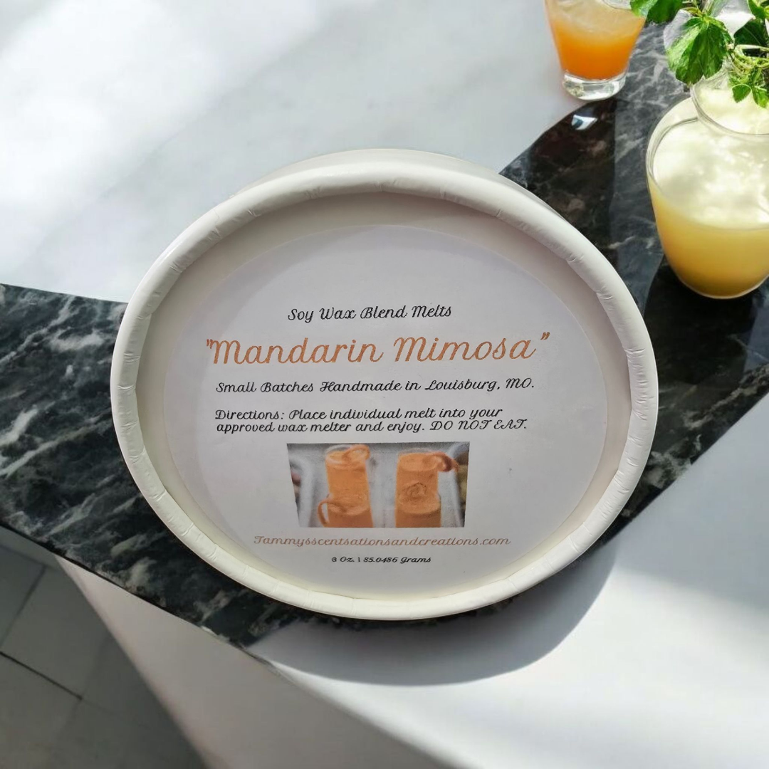 Mandarin and Mimosa Wax Melts