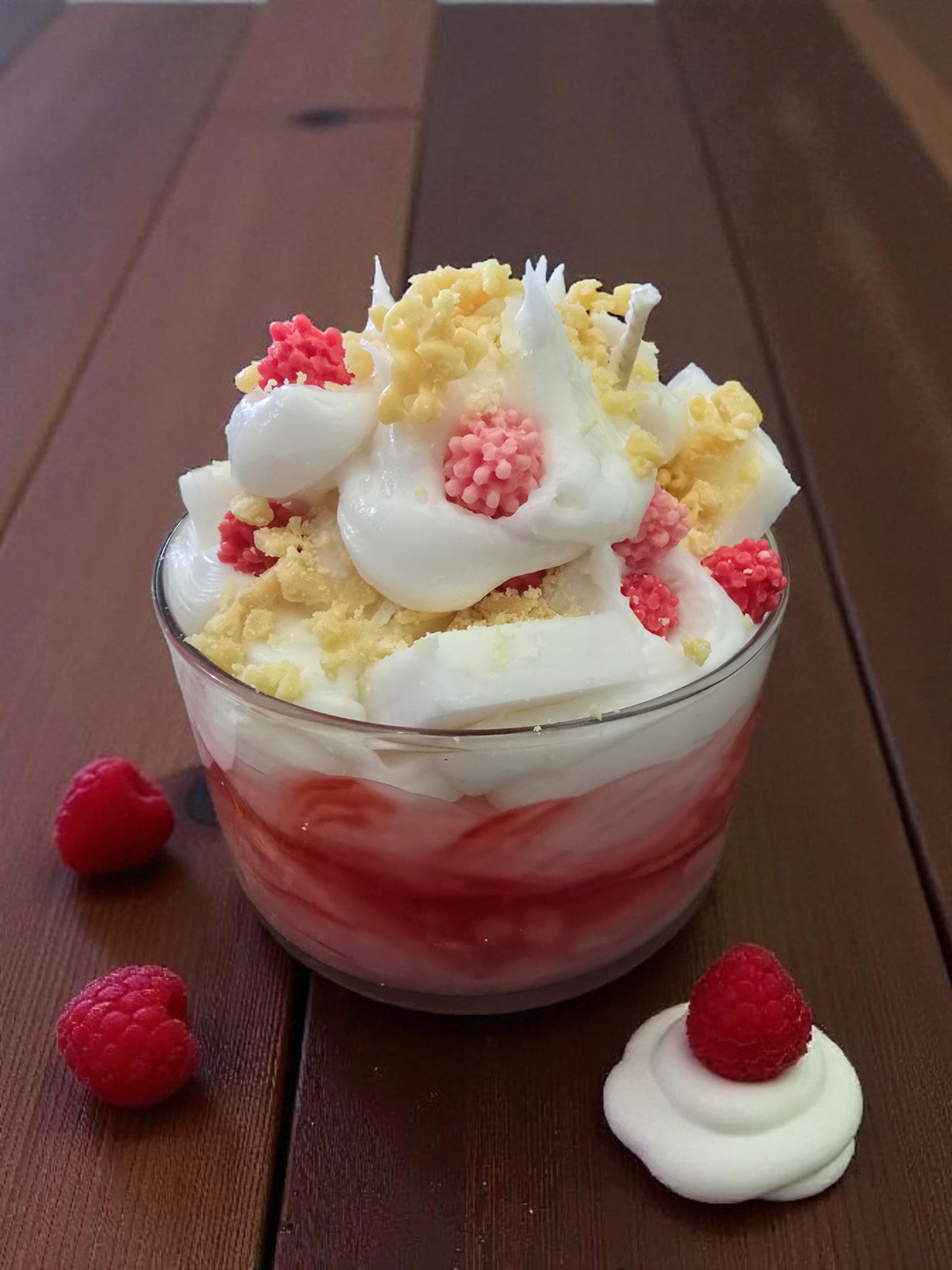 Raspberry and Cream Cheesecake