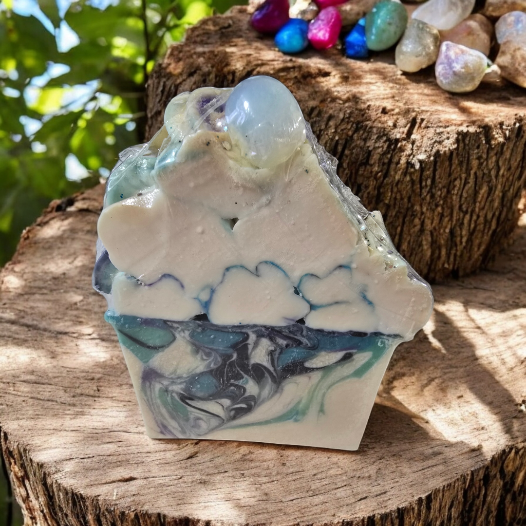 Opalite Gem Stone Soap