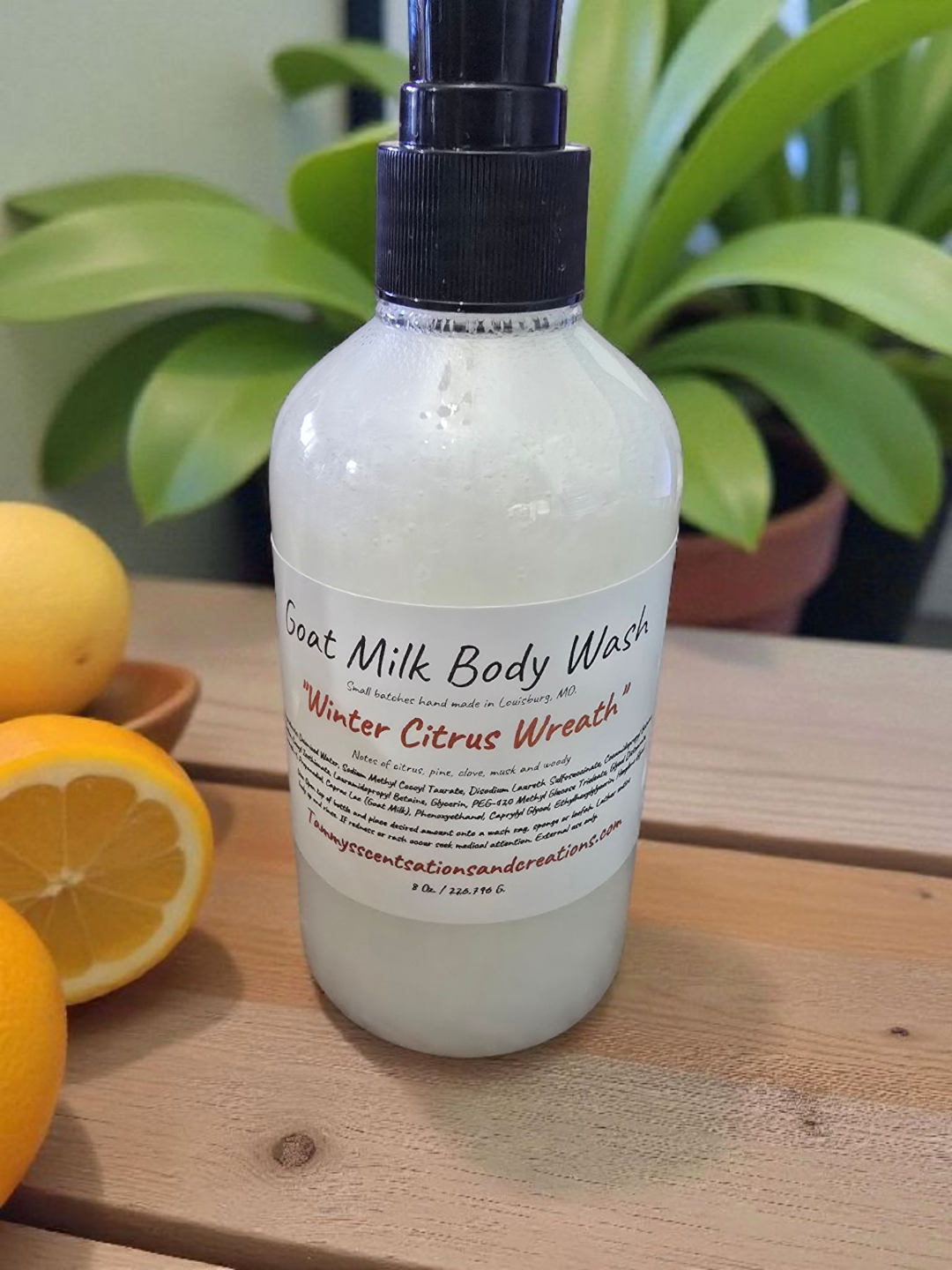 Winter Citrus Wreath