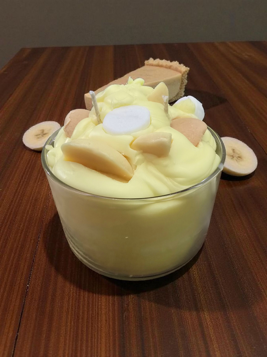 Banana Fosters Pudding Pie