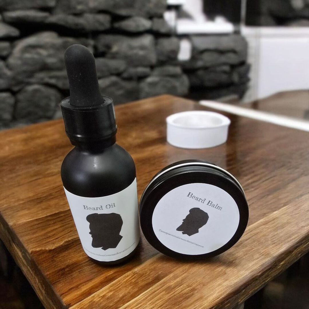Beard Oil and Beard Balm combo pkg