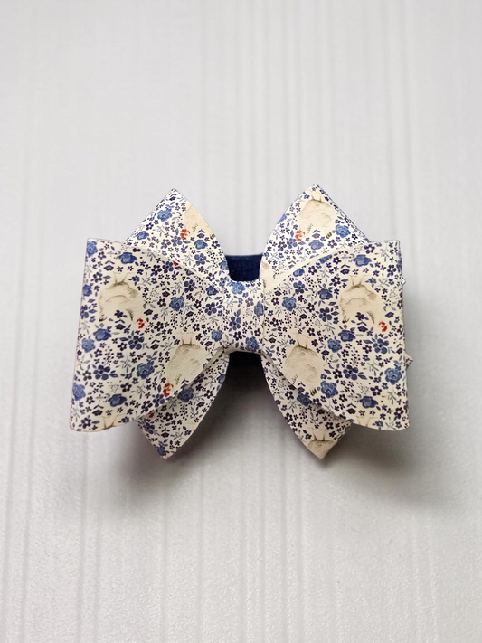Chicken Math design #2 Single Hair Bow