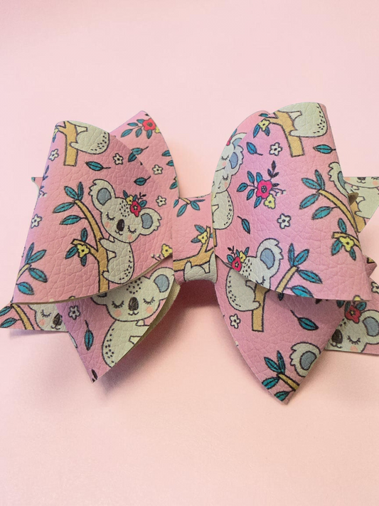 Koala Single Hair Bow