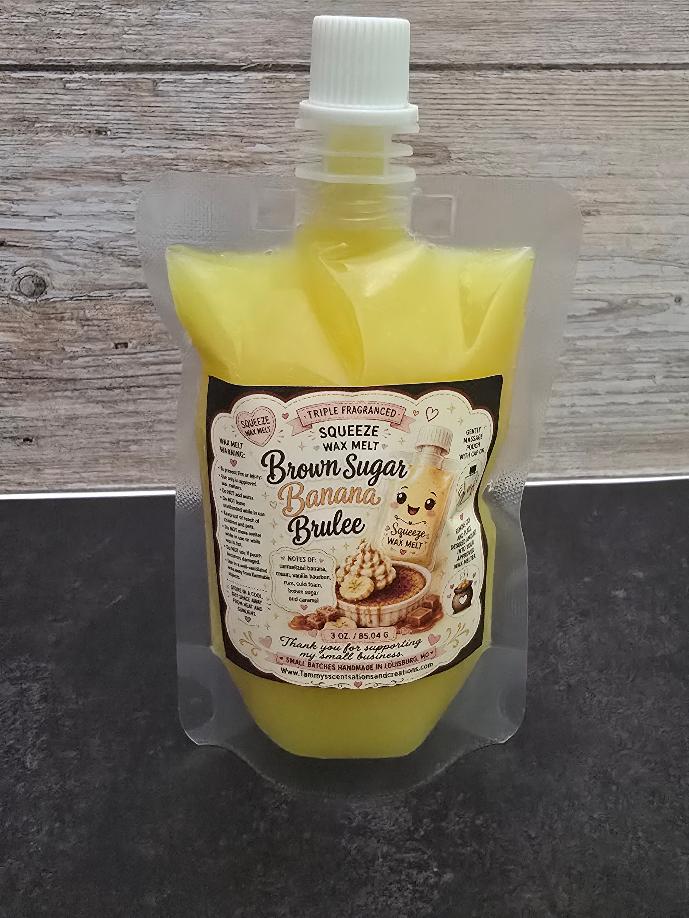 Brown Sugar Banana Brulee