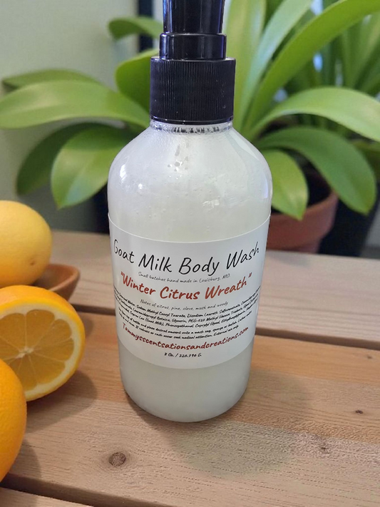 Winter Citrus Wreath